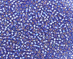 TOHO Rainbow Sapphire (with Frosted Silver Lining) Round 11/0 Seed Bead