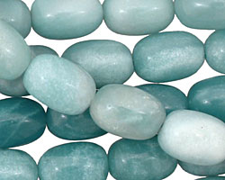 Amazonite Barrel 14x10mm