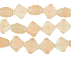 Czech Glass Flower Garden (matte) Organic Diamond 10mm