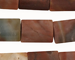 Rainbow Amazonite Thin Pillow 20x15mm