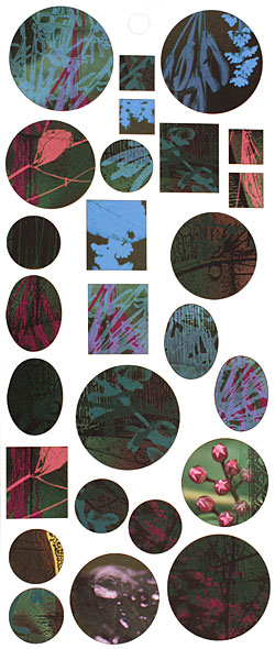 Vintaj Abstract Flowers Bezel Sheet