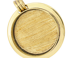 Brass Lipped Circle Bezel 36mm