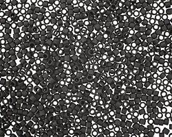 TOHO Opaque Frosted Jet Treasure #1 Seed Bead