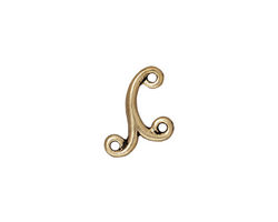 TierraCast Antique Brass (plated) Melody Link 12x11mm