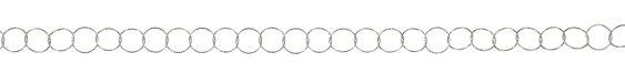 Sterling Silver Textured Ring Chain