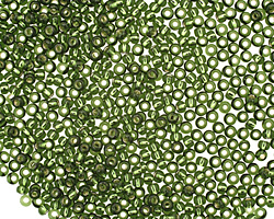 TOHO Olivine (with Silver Lining) Round 11/0 Seed Bead