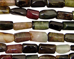 Tourmaline Irregular Tube 8-15x6-8mm