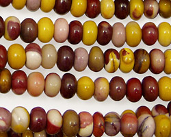 Mookaite Rondelle 6mm