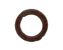 The Lipstick Ranch Rusted Iron Small Circle Connector 24mm