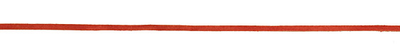 Red Suede Leather Lace 3mm