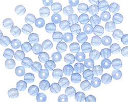 Czech Glass Medium Sapphire Round 4mm