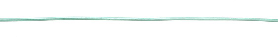 Oasis Turquoise (metallic) Round Leather Cord 2mm