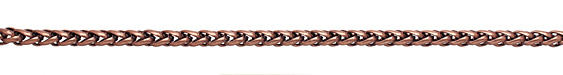 Antique Copper (plated) Wheat Chain