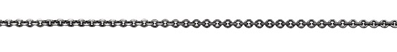 Antique Silver (plated) Mitred Cable Chain