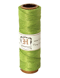 Lime Green Hemp Twine 10 lb, 205 ft