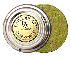 African Bronze Baroque Art Gilders Paste 1.5 oz.