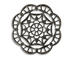 Vintaj Arte Metal Grand Kaleidoscope Filigree 40mm