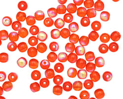 Czech Glass Hyacinth AB Round 4mm