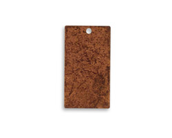 Vintaj Artisan Copper Small Rectangle Altered Blank 12x23mm