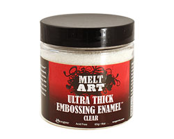 Melt Art Clear Ultra Thick Embossing Enamel 3 oz.