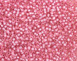 TOHO Milky Mauve (with Silver Lining) Round 11/0 Seed Bead