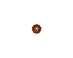 TierraCast Antique Copper (plated) Tiffany Bead Cap 5mm
