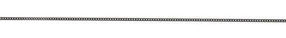 Gunmetal Flat Curb Chain
