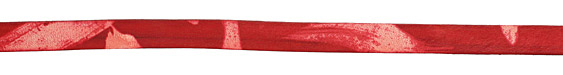 Cranberry Two-Toned Leather Strap 36"x10mm