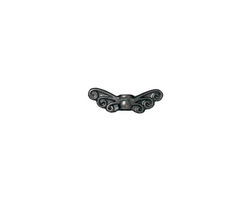 TierraCast Gunmetal Fairy Wings 5x13mm