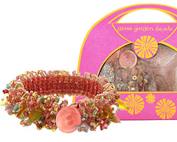 Glass Garden Bouquet Caterpillar Bracelet Kit
