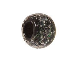 Unicorne Beads Valetta w/ Silver Large Rondelle 20x27mm