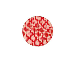 Lillypilly Red Reeds Anodized Aluminum Disc 19mm, 24 gauge