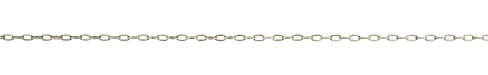 Antique Silver (plated) Drawn Cable Chain