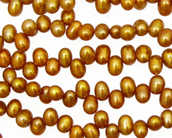 Copper Dancing Drops 6.5-8mm