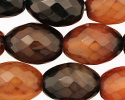 Soocho Jade Faceted Barrel 20x15mm