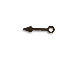 Vintaj Natural Brass Long Clock Hand Fastenable 4x19mm