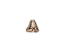 TierraCast Antique Silver (plated) Heirloom Cone 8x9mm