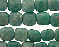 Russian Amazonite Puff Square 10mm