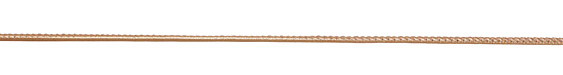 Bronze (metallic) Stitched Nappa Round Leather Cord 2.5mm