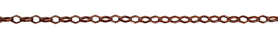 Antique Copper (plated) Diamond Chain