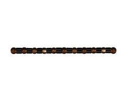 TierraCast Gunmetal Crimp Bead 2x2mm