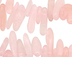 Rose Quartz Stick 5-7x13-24mm