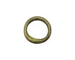 C-Koop Enameled Metal Olive Large Ring 16-17mm