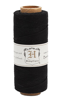 Black Bamboo Cord 20 lb, 205 ft