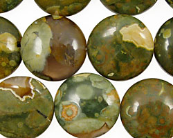 Rhyolite Puff Coin 18mm