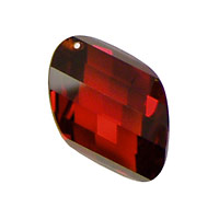 Salsa Faceted Twisted Oval 15x17mm