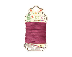Burgundy Amiet Thread 22 yards