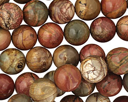 Red Creek Jasper Round 18mm