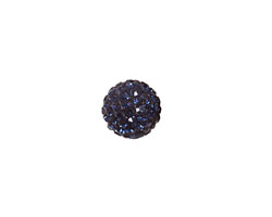 Montana Blue Pave Round 10mm (1.5mm hole)