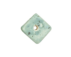 Jangles Ceramic Eggshell Small Square Disc 15mm